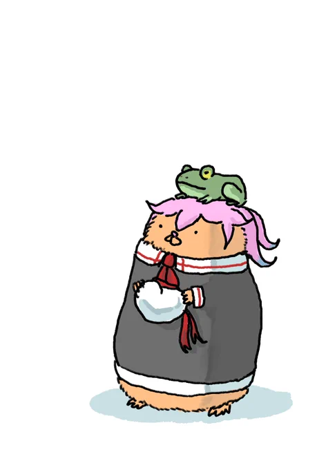 そろそろ巣箱にかえるねおやすみはむ 
