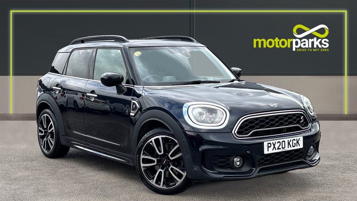 2020 Mini Countryman 2.0 Cooper S Sport with Navigation.
With under 31,000 Miles in Black Metallic

Available at £24,099

- Part Exchange Available
- Ready to Test Drive
- Finance Available
- Qualifies for Warranty4life

Find out more: 0161 717 0345

motorparks.co.uk