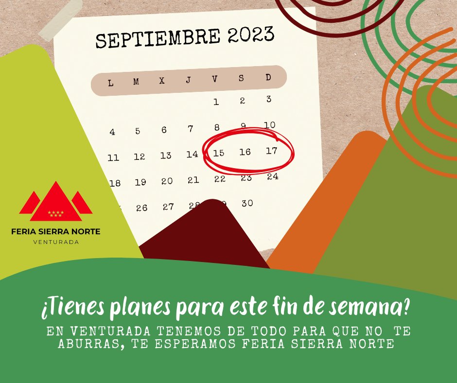 Feria Otoño Sierra Norte tweet media