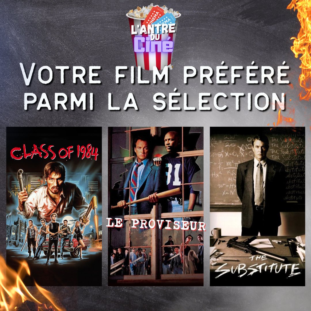 antreducine's tweet image. #classof84 #ThePrincipal #TheSubstitute