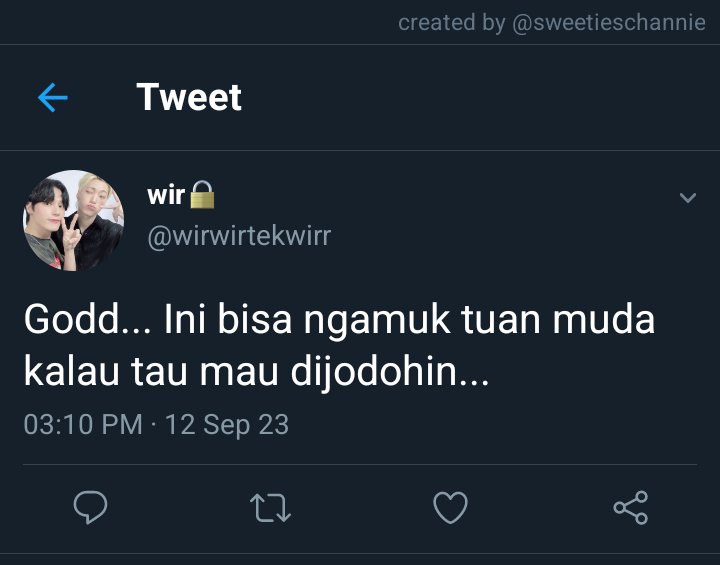 sweetieschannie's tweet photo. 𝑠𝑤𝑒𝑒𝑡 𝑟𝑒𝑣𝑒𝑛𝑔𝑒
[ Chapter two:
nahyuck few tweets au https://t.co/4KyCiDowQu