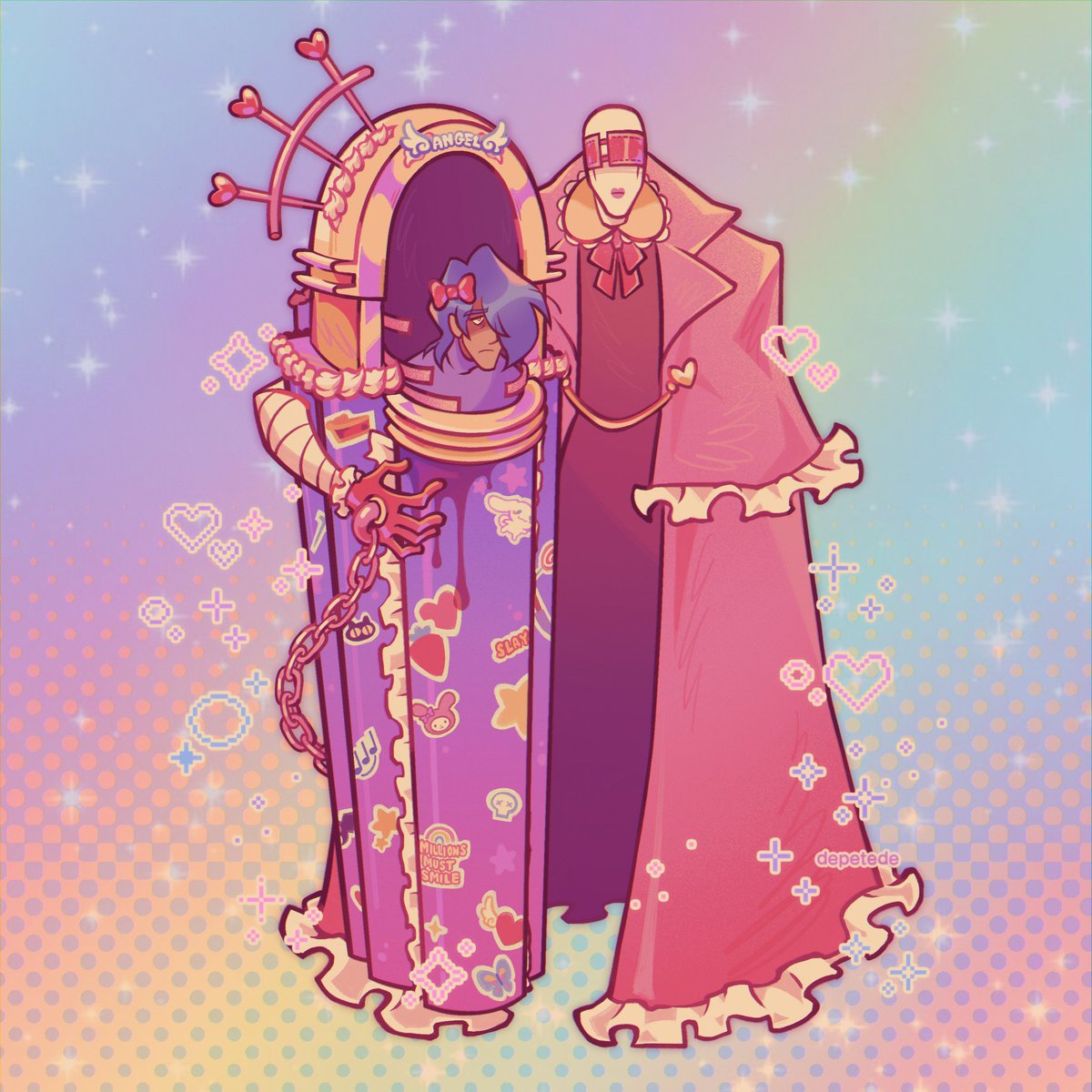 depetede_'s tweet photo. in my lovey dovey cutecore coffin #trigun #legatobluesummers https://t.co/hXuohg4ya7