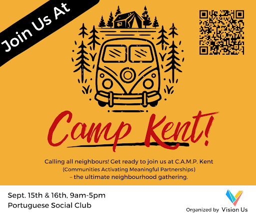 Come join us along with many other amazing community organizations and community members at C.A.M.P. Kent this Thursday and Friday in #Chatham ! #ckont