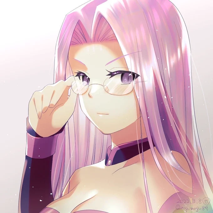 #無言で眼鏡娘をあげる見た人もやる 