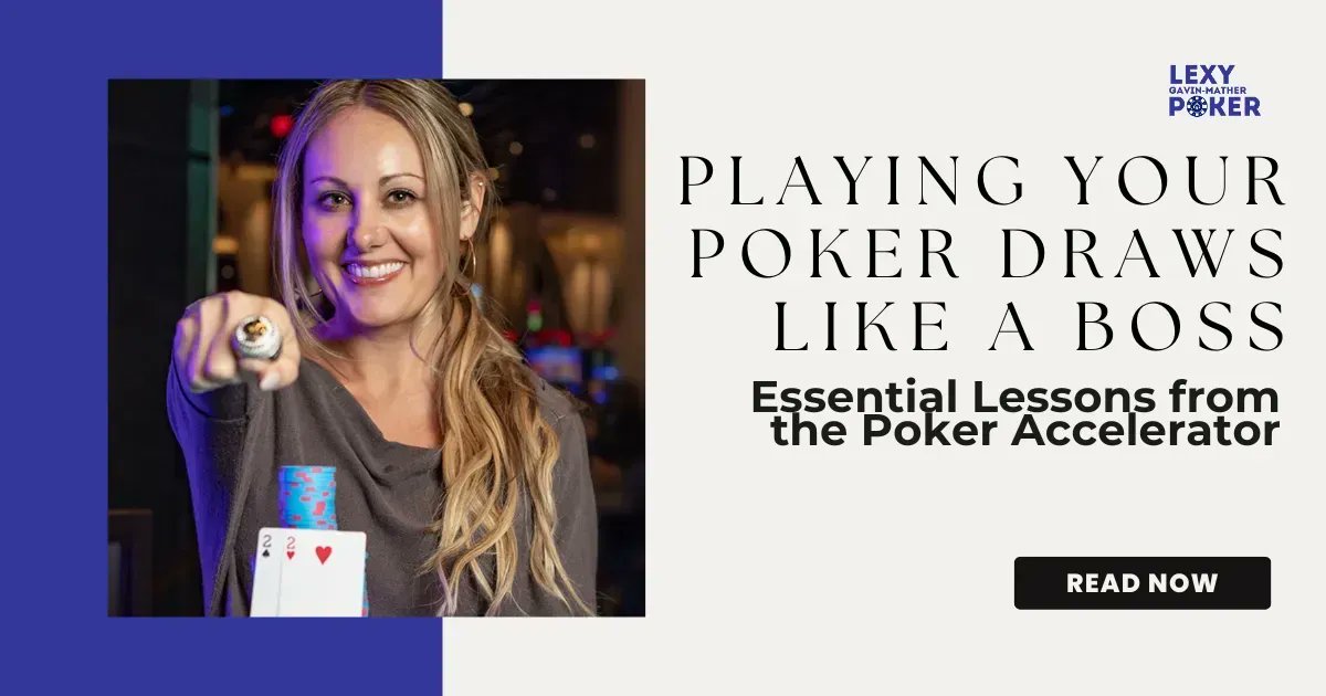 LexyGavinPoker's tweet photo. Do you ever get confused on how to play your flush draws, your straight draws, your gut shots, your back doors?
#flushdraw #straightdraw #poker #pokercoaching #pokercoach
https://t.co/wKLu3JtMKG https://t.co/4IDu2Bhw9G