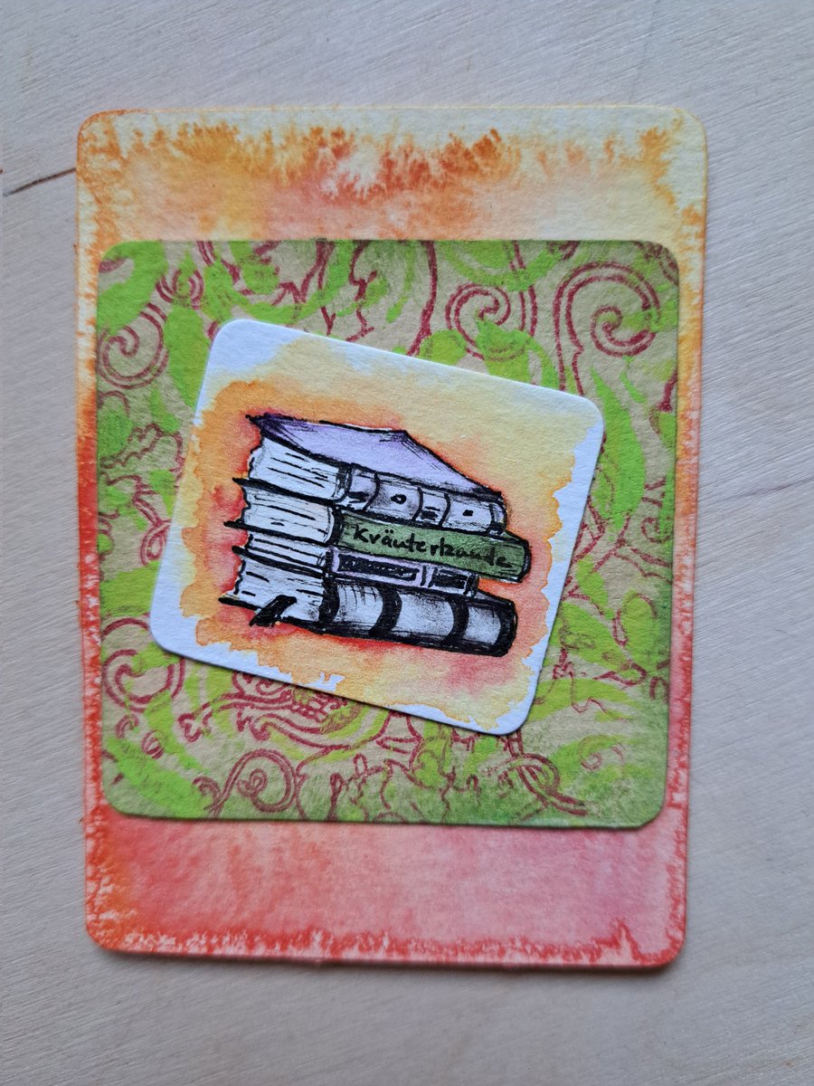 #kleinerKunstTausch #kleineKunstklasse 

09/23 Thema: erster Schultag in der Zauberschule 
Hier ein paar Schulgebäude 😅 das rechts oben ist bei mir geblieben, deshalb noch paar Schulbücher als Reserve 🤗