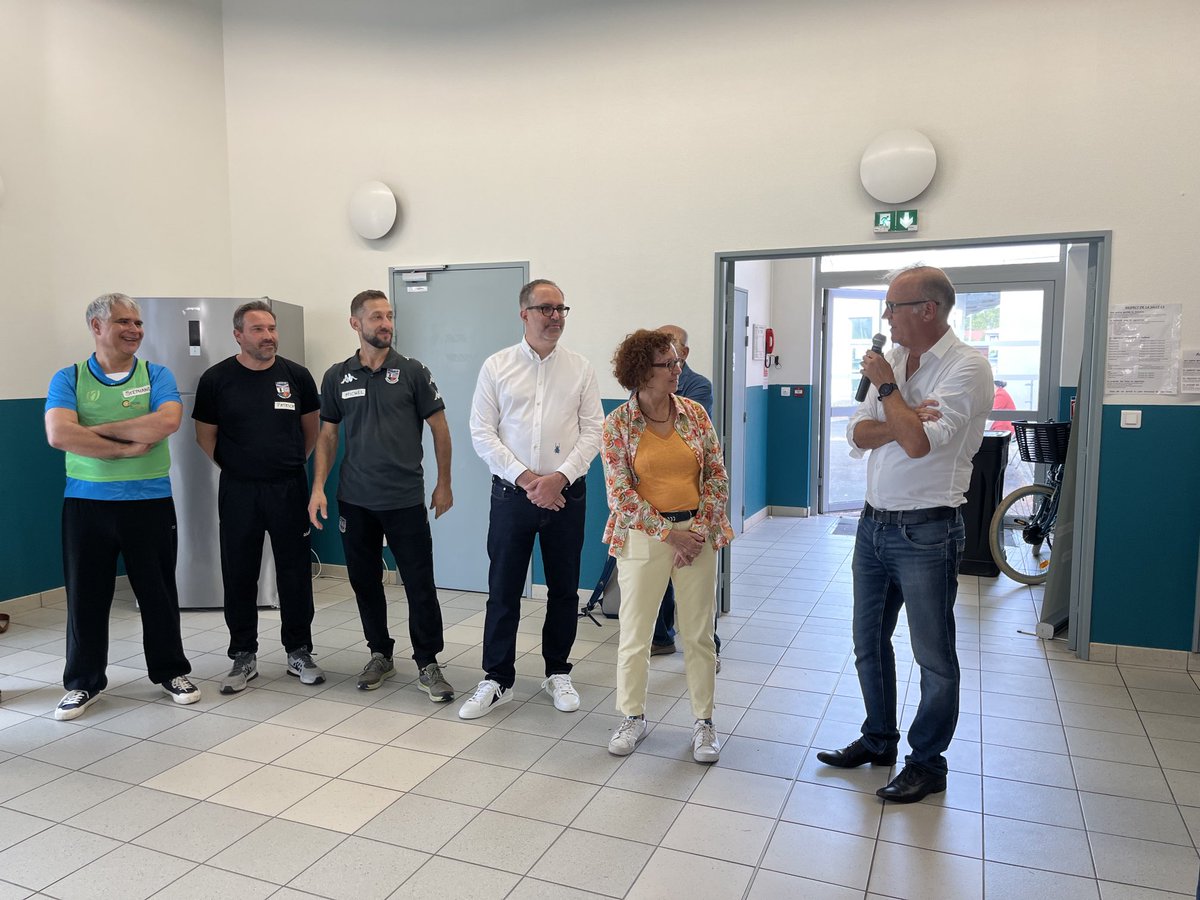 #Emploi et #rugby : le tournoi des 6 notions 👉recruter autrement. Une initiative #poleemploi St Jean, en partenariat avec la Mairie de l’Union, le club de rugby et les entreprises inclusives de l’Union représentées par  ⁦<a href="/Clariane/">Clariane</a>⁩ ⁦<a href="/senat_annick/">annick sénat</a>⁩ ⁦<a href="/unionais/">Mairie de l'Union</a>⁩