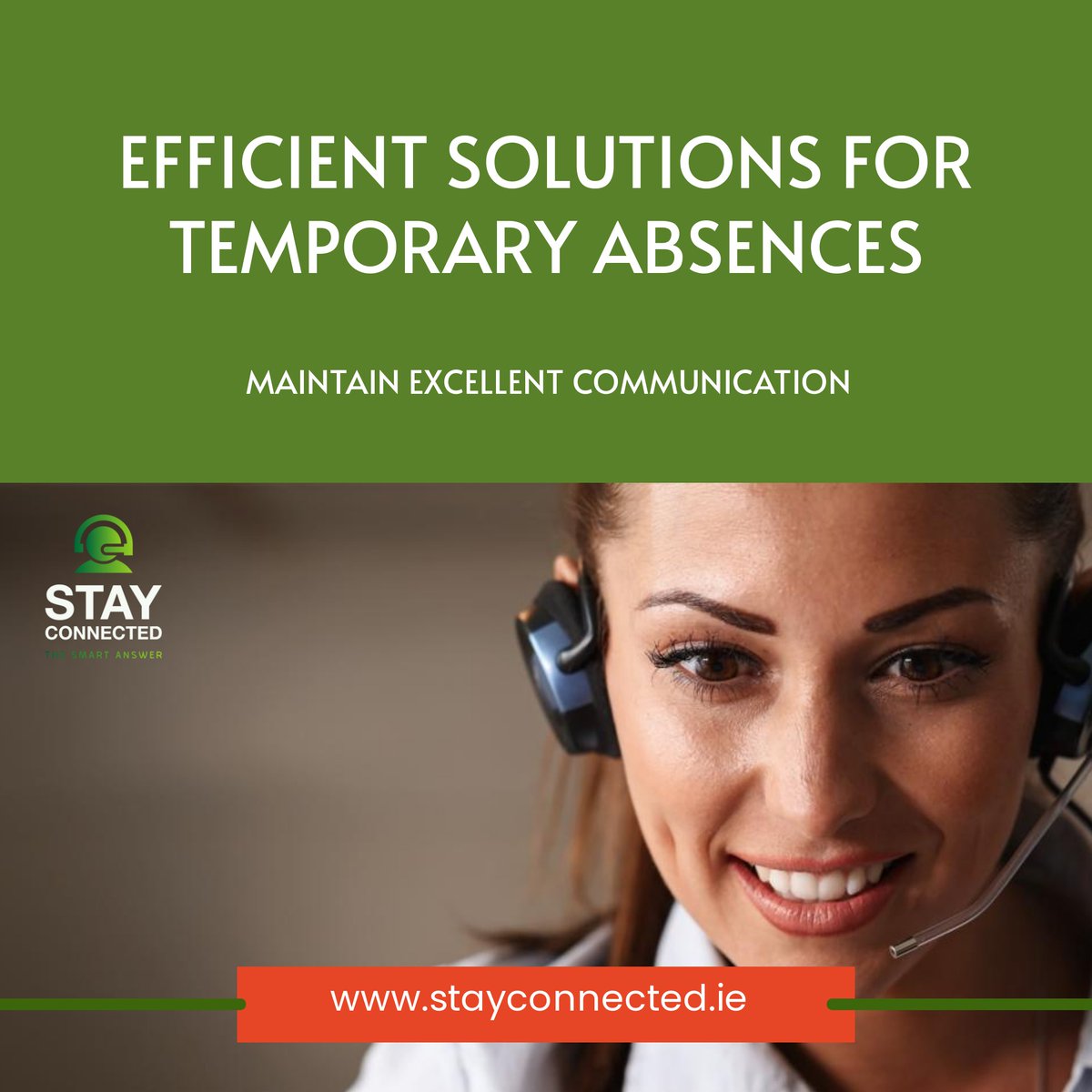 Don't let missed calls affect your business! With Stay Connected's efficient call answering services, you can ensure that every call is attended to, even during temporary absences or staff holidays. Stay connected with your customers and never miss an opportunity #CallAnswering