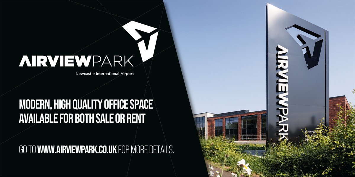 AirviewPark's tweet photo. #airviewpark is a 175,000sqft commercial development offering modern, high quality #officespace with unrivalled connectivity to major road, air and commuter rail links directly into Newcastle upon Tyne, the UK regions, Europe and beyond...#traderoutes #exports #inwardinvestment>> https://t.co/6v31IzByk5
