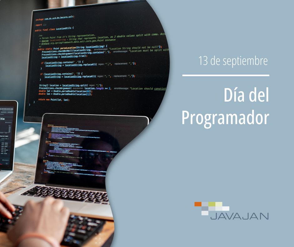 javajan's tweet image. ¡Feliz día del #Programador! En este día especial, desde #Javajan saludamos a todos los programadores de nuestro equipo: Adrià, Fadrique, Redouane, Santi, Jordi Llobet, colaboradores y en especial a nuestro CEO, Jan✨ Gracias por hacer tantas cosas posibles 🌐
