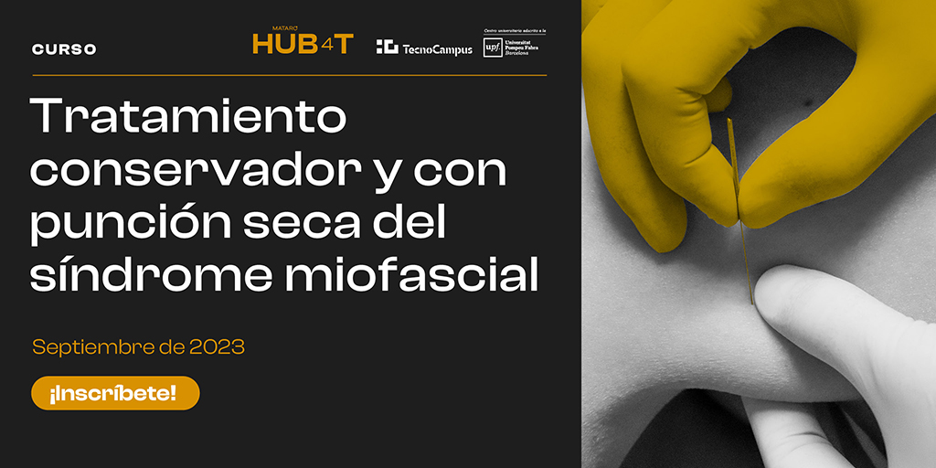ÚLTIMOS DÍAS DE INSCRIPCIÓN💥 Fórmate en el diagnóstico y tratamiento del síndrome del #dolormiofascial💆 con técnicas de #fisioterapia conservadora y #punciónseca con el 🆕 curso de <a href="/TecnoCampus/">TecnoCampus</a>.

🗓️ Septiembre

🤓 <a href="/_MikiMartinez/">Miki Martínez</a>
🤝 <a href="/TravellySimons/">Travell y Simons</a>

📲
bit.ly/3Zr6FpI