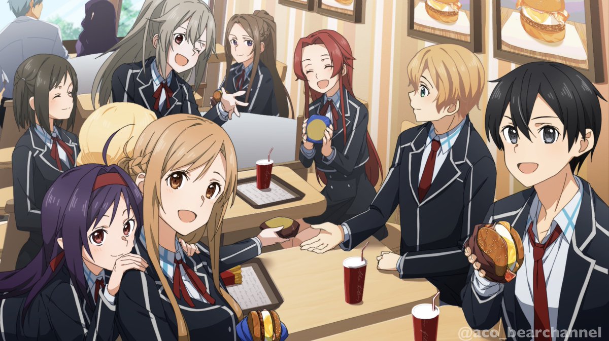 aco_bearchannel's tweet image. 月見バーガーの季節ですね🌕
今週には食べたい🍔
＊再掲
#SAO