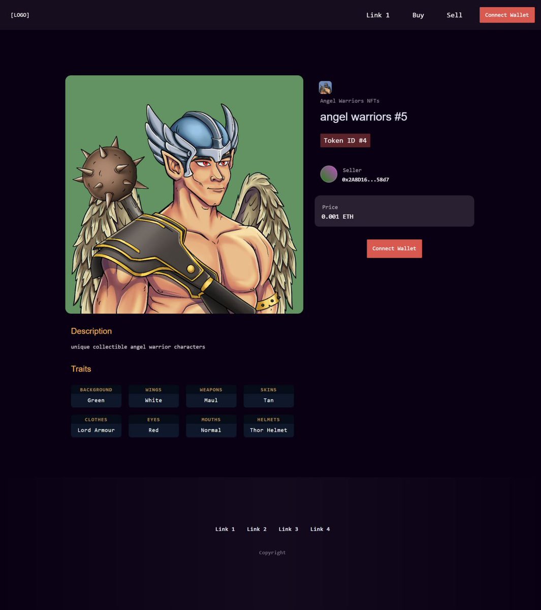 AngelWarriorNFT's tweet photo. 🤩🤩🤩
With our upcoming NFT Marketplace you can view the Traits of the Angel Warriors NFTs in simple way.

Meaning you can decided to buy NFTs with only Rarest Traits on them 😎

#BUILD 

🚀Angel Warriors NFT Staking V2 Launching today. STAY TUNED💎

@AlveyChain #NftStake #NFTs https://t.co/3jAgw6I5Yw