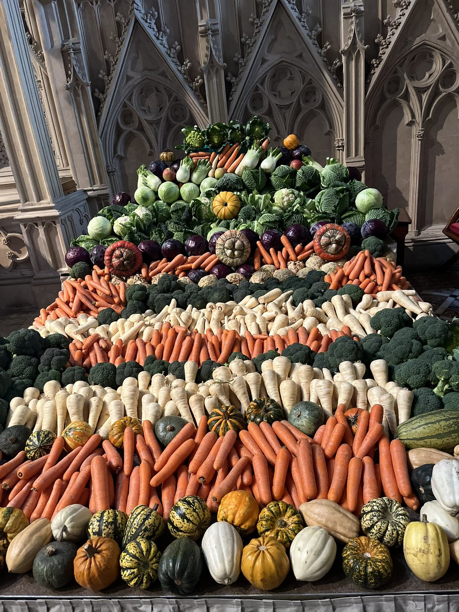 Today is #BackBritishFarmingDay and what better way to celebrate the bounty Lincolnshire farmers produce than reminding you of the fantastic display at last year’s County Harvest Festival. 
This year’s Harvest Festival will be held at Lincoln Cathedral on 22/10/23.