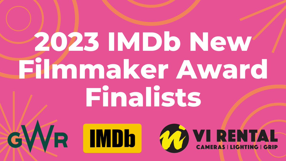 FilmBathUK's tweet photo. Congrats to the 2023 @IMDb New Filmmaker Award finalists!🏆

Abi Peszel - Pupils Should Know
Ava Bounds - Dying to Meet You
Amy Hope - Solo
Gareth Malone - Fly Tipping
Annie Hammond - Goodbye Goodbye Goodbye

Tix for the awards evening @KomediaBath below👇
https://t.co/JGY9LK5ZnV https://t.co/NQoqtrqVFs