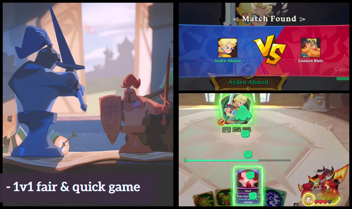 MadKingGame's tweet photo. It's that time of the week! Check out Mad King and wishlist on #Steam:

🕹️Strategy card batter inspired by MOBA
⚔️1v1 fair game, 2v2 &amp; 5-player brawl
👁‍🗨Hero choices matter!

#WishlistWednesday #indiegames #IndieGameDev #MOBA #gaming #madewithunity #indiedev #cardgame #unity https://t.co/pVuuQQHiwI