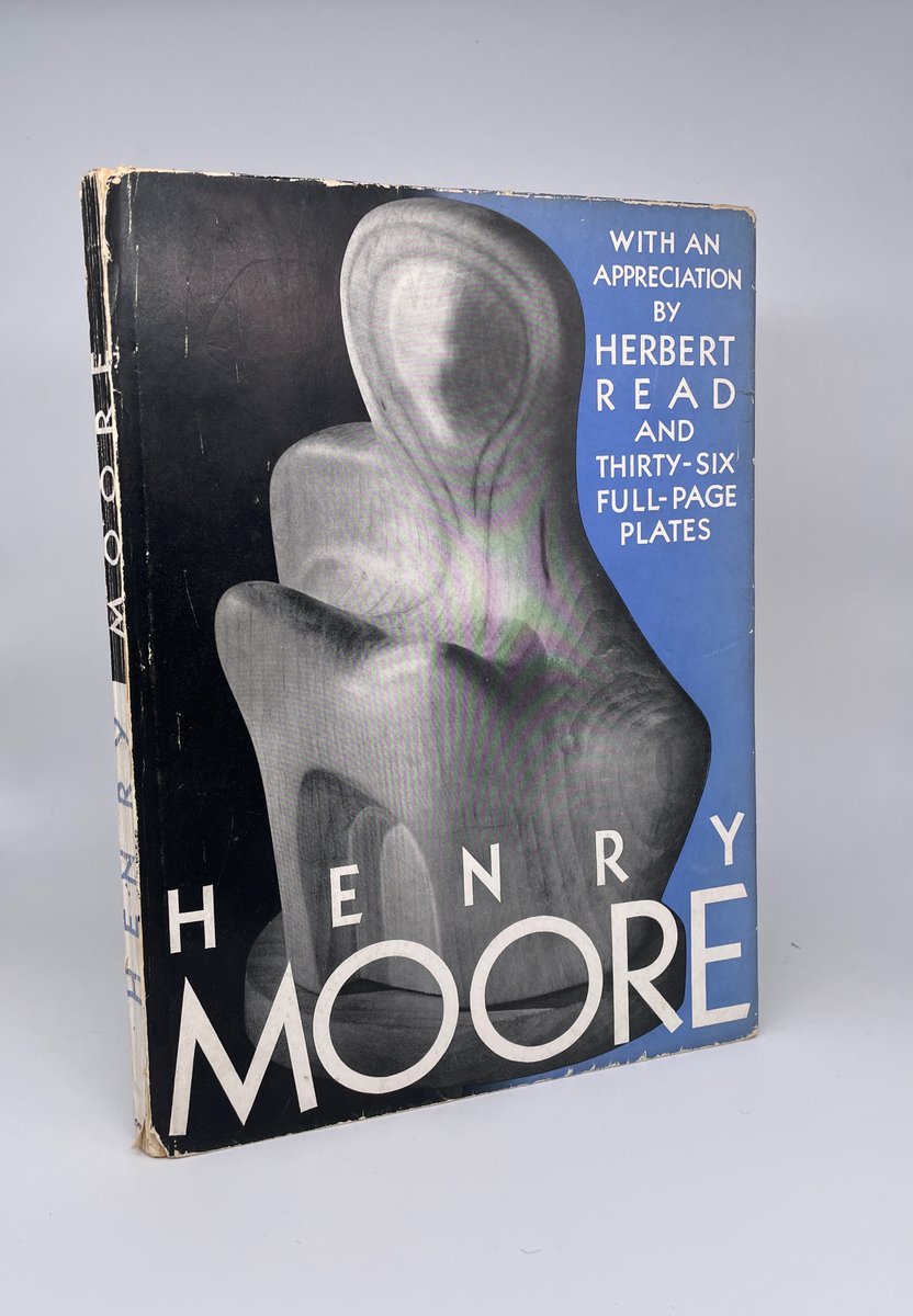 quairbooks's tweet photo. 3rd in our #York @pbfaorg #book fair show reel: the first modernist monograph on #HenryMoore by #HerbertRead, signed - splodgily - by the artist

Come &amp; say hello on Fri 15 &amp; Sat 16 Sept @yorkracecourse  &amp; view our fair list here: https://t.co/1IptaOiv6G https://t.co/rkGKh3lVHu