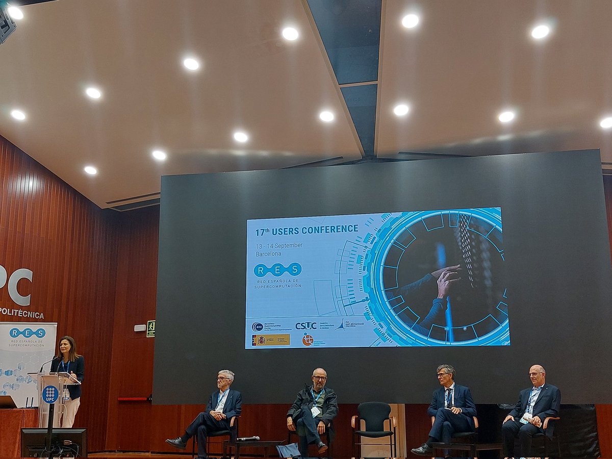 Empieza la 17th Users conference (#jures17) de la <a href="/RES_HPC/">RES</a> 
Dos días repletos de conocimiento tanto para los y las usuarias como para el personal técnico. Para el #CCCUAM de la <a href="/UAM_Madrid/">UAM Autónoma Madrid</a> es un evento que no nos podemos/queremos perder.