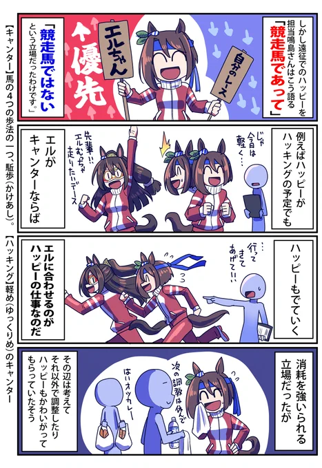 エルコンドルパサーと相棒のお話(2/4) 