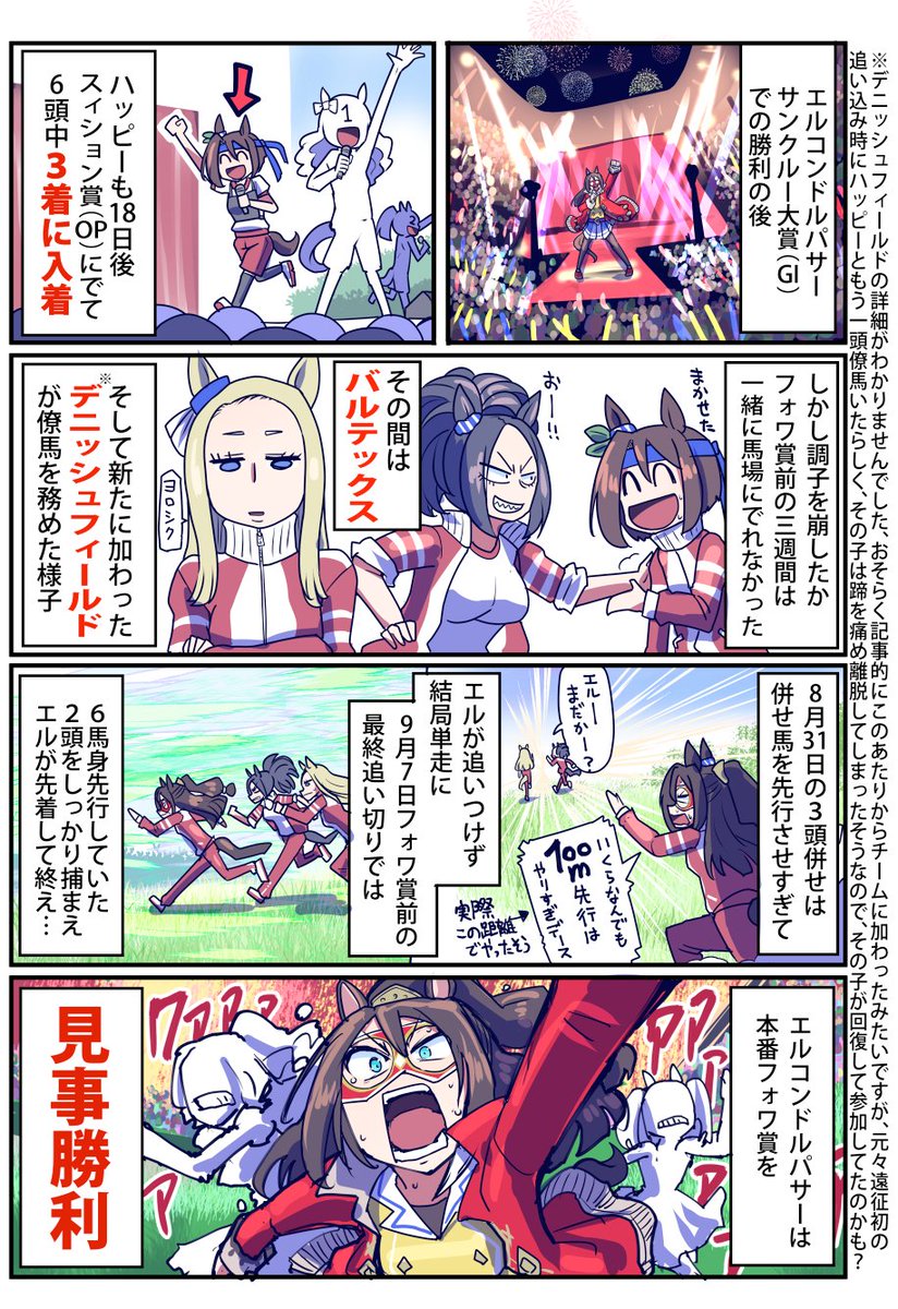 エルコンドルパサーと相棒のお話(2/4) 