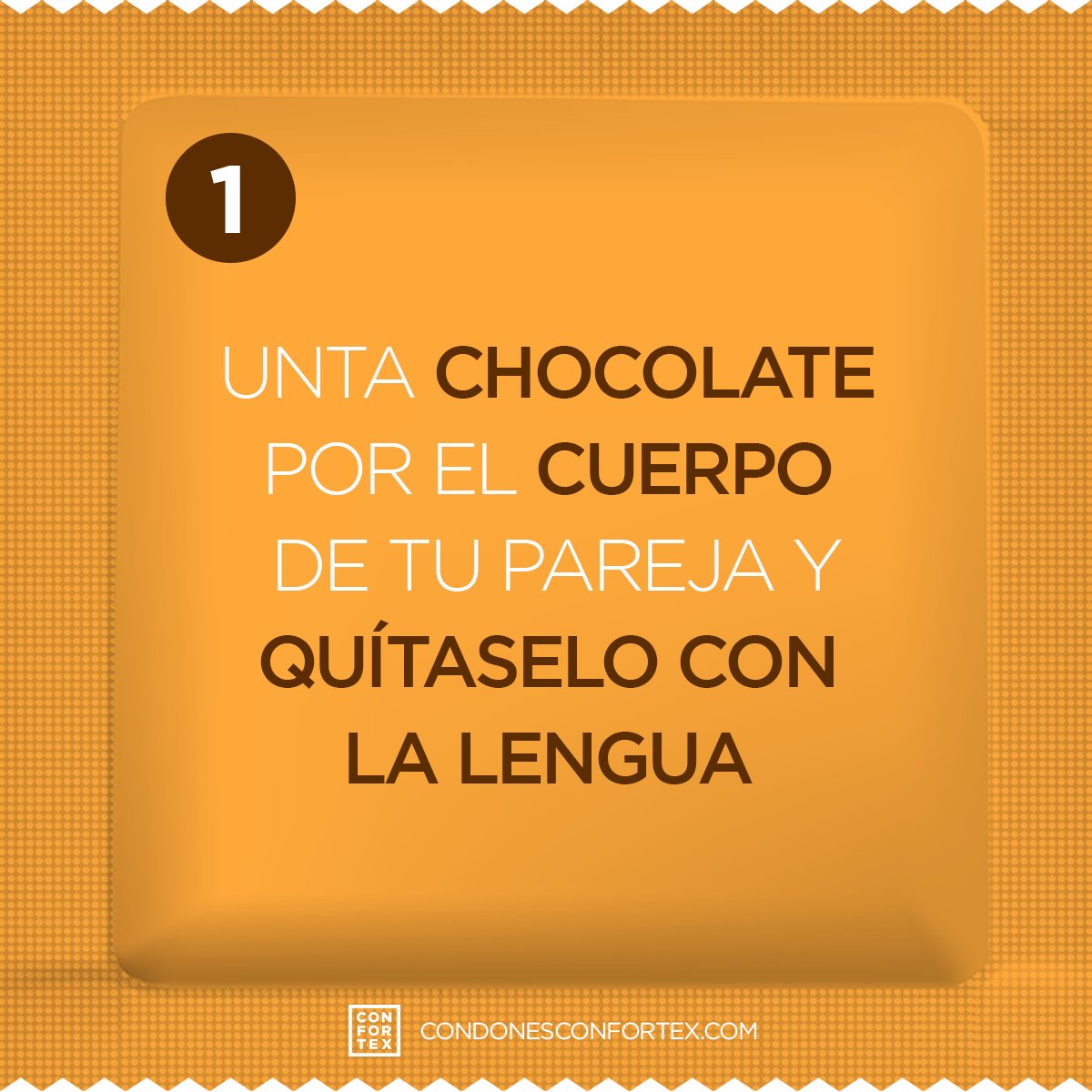 confortexcondom's tweet photo. Hoy, #DíaInternacionaldelChocolate, exploramos el dulce arte de combinar el placer del cacao con el placer sexual 👇🏼

Lleva a tu pareja a un viaje tentador con estas dulces ideas😋🍫

#DíadelChocolate #ChocolateLovers #ChocolateAndSex https://t.co/eUAVafndnw