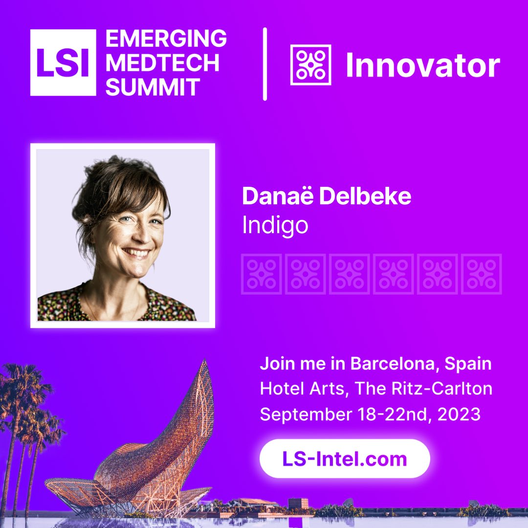 Come and find out why Indigo’s CEO, <a href="/DanaeDelbeke/">Danaë Delbeke</a> , believes the company’s #CMM device is a genuine transformative product.
Danaë will be presenting at the Life Science Intelligence, Emerging MedTech Summit Europe on Thursday, 21 September.
#LSIEurope23 #diabetes #medtech