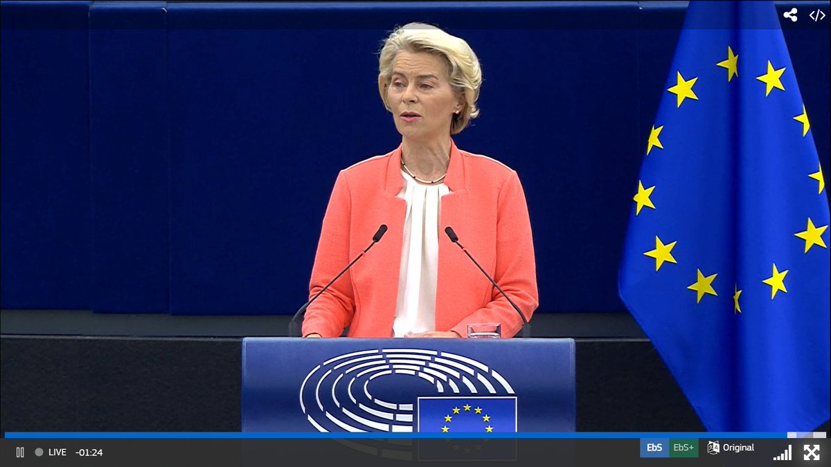 Riccardo Rossella (@riccardorossel) on Twitter photo Good to hear from <a href="/vonderleyen/">Ursula von der Leyen</a> that #ruleoflaw and fundamental rights will always be foundation of our 🇪🇺.
Now time to address the shortcomings of the RoL cycle and put in place concrete measures to strengthen #civicspace.
#SOTEU Good to hear from <a href="/vonderleyen/">Ursula von der Leyen</a> that #ruleoflaw and fundamental rights will always be foundation of our 🇪🇺.
Now time to address the shortcomings of the RoL cycle and put in place concrete measures to strengthen #civicspace.
#SOTEU