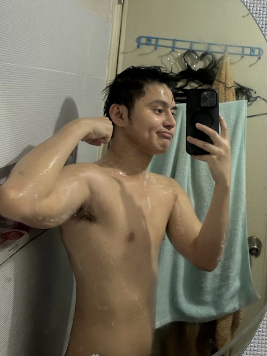 selfie na may kunting ligo