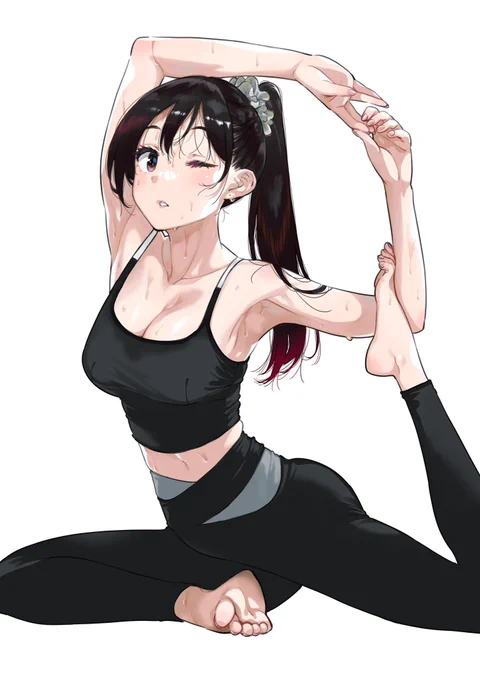 汗と彼女