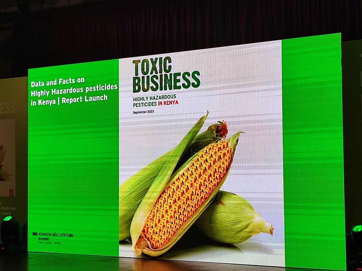 YAHI_AFRICA's tweet photo. Thrilled to join the launch event organized by @HBSNairobi and @routetofood, shedding light on the 'Highly Hazardous Pesticides Report in Kenya'. An important step towards safer, sustainable agriculture.
@RODI_Kenya, @KoanKenya @atambafelix
 #ToxicBusiness #KenyaAgroSafety https://t.co/eXW6ZWKuV6