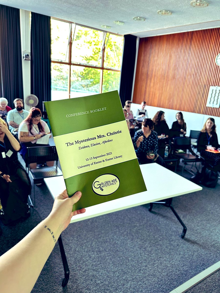 AC_Conference's tweet photo. Kicking off day 2 at @ExeterLibrary ✨ there’s an exciting day ahead! ❤️ #Agatha2023 https://t.co/iS3BfNckW3