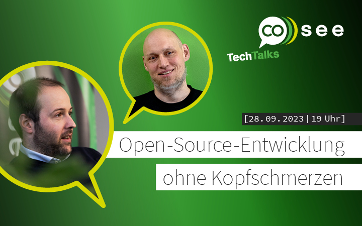 cosee GmbH (@coseeaner) on Twitter photo Der nächste TechTalk steht ins cosee-office, mit zwei erfahrenen Speakern auf unserer Bühne:
<a href="/onkelkodi/">Konstantin Diener</a> und Nils Knappmeier sprechen über Open-Source-Entwicklung und lösen dabei bestehende Kopfschmerzen🤯!
Kostenfreie Tickets und nähere Infos hier: bit.ly/3PChBOw Der nächste TechTalk steht ins cosee-office, mit zwei erfahrenen Speakern auf unserer Bühne:
<a href="/onkelkodi/">Konstantin Diener</a> und Nils Knappmeier sprechen über Open-Source-Entwicklung und lösen dabei bestehende Kopfschmerzen🤯!
Kostenfreie Tickets und nähere Infos hier: bit.ly/3PChBOw