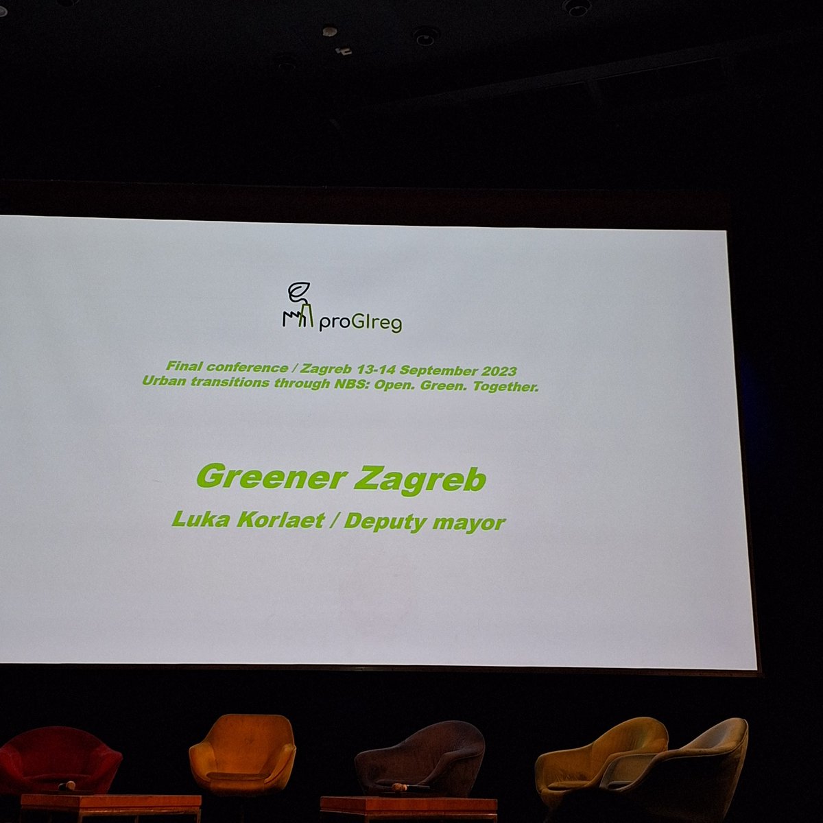 Zagreb is replanting 10.000 trees destroyed by storm, introducing green in city blocks and expanding pedestrian zones. It's a fitting place for the proGIreg final conference!