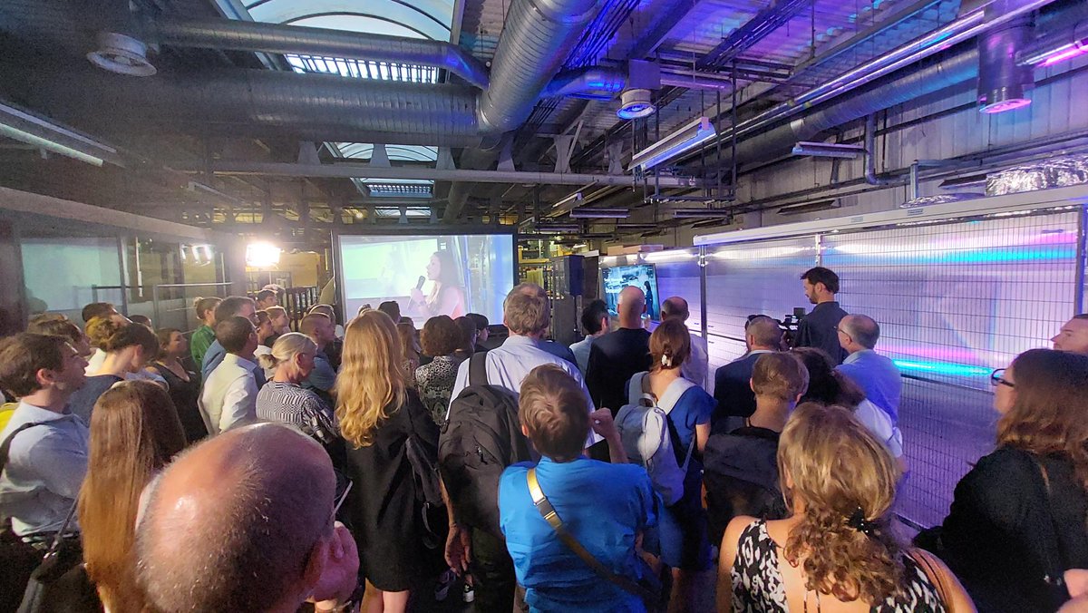 TextileETP's tweet photo. Last week, we attended @resortecs' event in Brussels on the transformative potential of textile recycling on an industrial scale!♻️

Resortecs introduced two pivotal innovations: a groundbreaking heat-dissolvable thread, and a revolutionary approach to multi-material disassembly. https://t.co/Leqpeb8TNZ