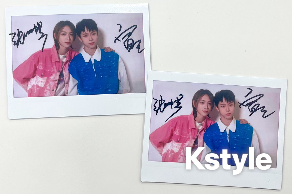 Kstyle_news's tweet photo. 【プレゼント】
＼ 「ボイプラ」出演で注目✨ ／
#ジャン・シュアイボー＆#シュエン・ハオ
直筆サイン入りポラを2名様に!!

応募は▼
・@Kstyle_newsをフォロー＆この投稿をRT
・9/15（金）AM11:00〆切

インタビューも公開中！
https://t.co/XAqZ0Srx1r

#ZHANGSHUAIBO #张帅博 #XUANHAO #宣淏 https://t.co/tPkVmZXXyt