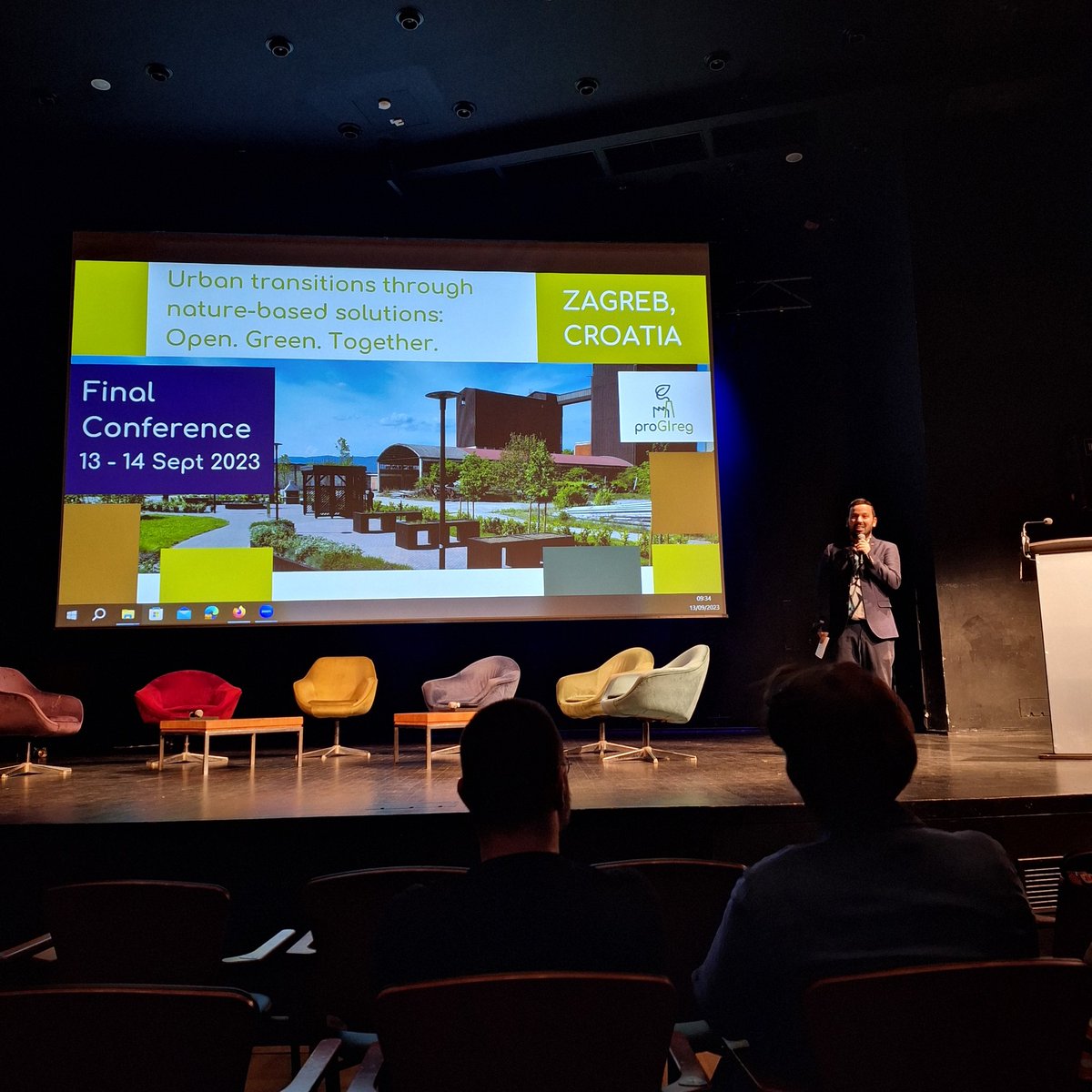 proGIreg's tweet photo. Zagreb is replanting 10.000 trees destroyed by storm, introducing green in city blocks and expanding pedestrian zones. It's a fitting place for the proGIreg final conference! https://t.co/Q7lRcz56Gl