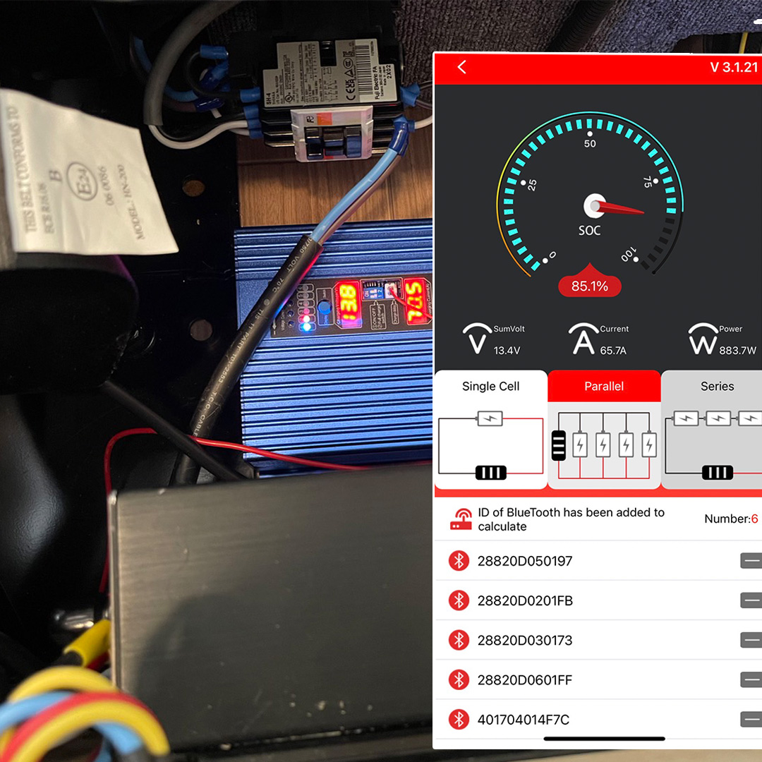 MOVING_BASE's tweet photo. 走行充電器『MOVING CHARGER12-80』をZIL520へ搭載しました

充電量の強化になりました。
エンジンをかけているだけで1時間あたり800Wほどの充電をすることができます。
ソーラーも重ねると1000W以上の発電が可能です！

キャンピングカーの電源関係でお悩みの方、ぜひご相談ください！ https://t.co/R7hXXVoMlb