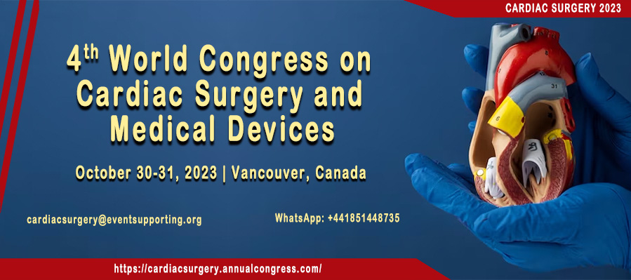 Join us for the most anticipated #Cardiac_Surgery Conference of 2023! Are you ready to delve into the latest advancements in #Cardiology connect with top experts in the field, and elevate your practice to new heights? #Vancouver_Canada
More details Visit: cardiacsurgery.annualcongress.com