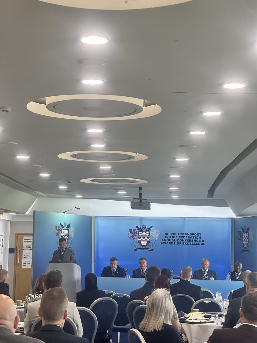 garythwaite's tweet image. An honour to attend the @BTPolFed conference 2023 as a fraternal delegate.  The conference was opened by  Chair Stuart Cowans opening address discussing the Pay review process, Conduct, Vetting &amp;amp; assaults against officers.   @CNPolFed