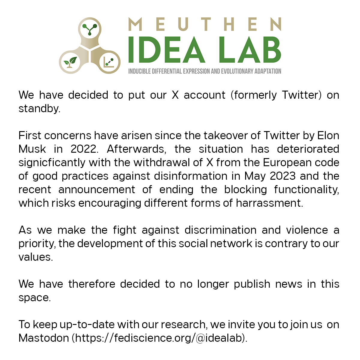 Meuthen IDEA LAB tweet media