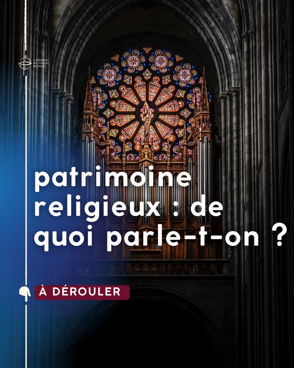 Eglisecatho's tweet photo. L'Eglise en France lancent les États généraux du Patrimoine religieux #EGPR, un programme pour mieux connaître ce patrimoine dans sa diversité, le protéger, le valoriser culturellement et socialement.

Le #patrimoinereligieux, c'est quoi ? Quelques données à avoir en tête ⤵️ https://t.co/Vq7GG32C9Z