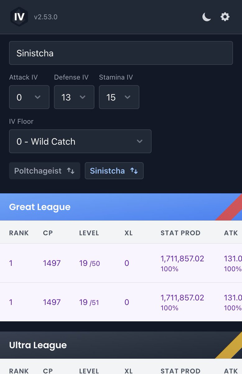 The first wave of Gen 9 DLC mons are now available if you turn on "Show Speculative Pokémon" at pvpiv.app/settings.

Shoutout <a href="/SerebiiNet/">Serebii.net</a> as always for having the data available so quickly 🙏