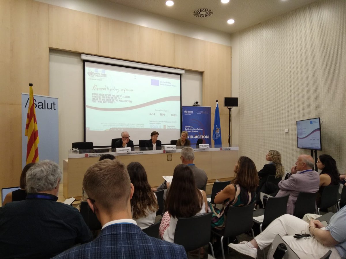 menysalcohol's tweet photo. la Subdirecció General d'Addiccions, VIH, Infeccions de Transmissió Sexual i Hepatitis Víriques és designat com a centre col·laborador de la OMS en polítiques de prevenció i abordatge en l’ús de substàncies en les malalties no transmissibles: https://t.co/HpSHXh2Lmn" https://t.co/XWIkvUXCp8