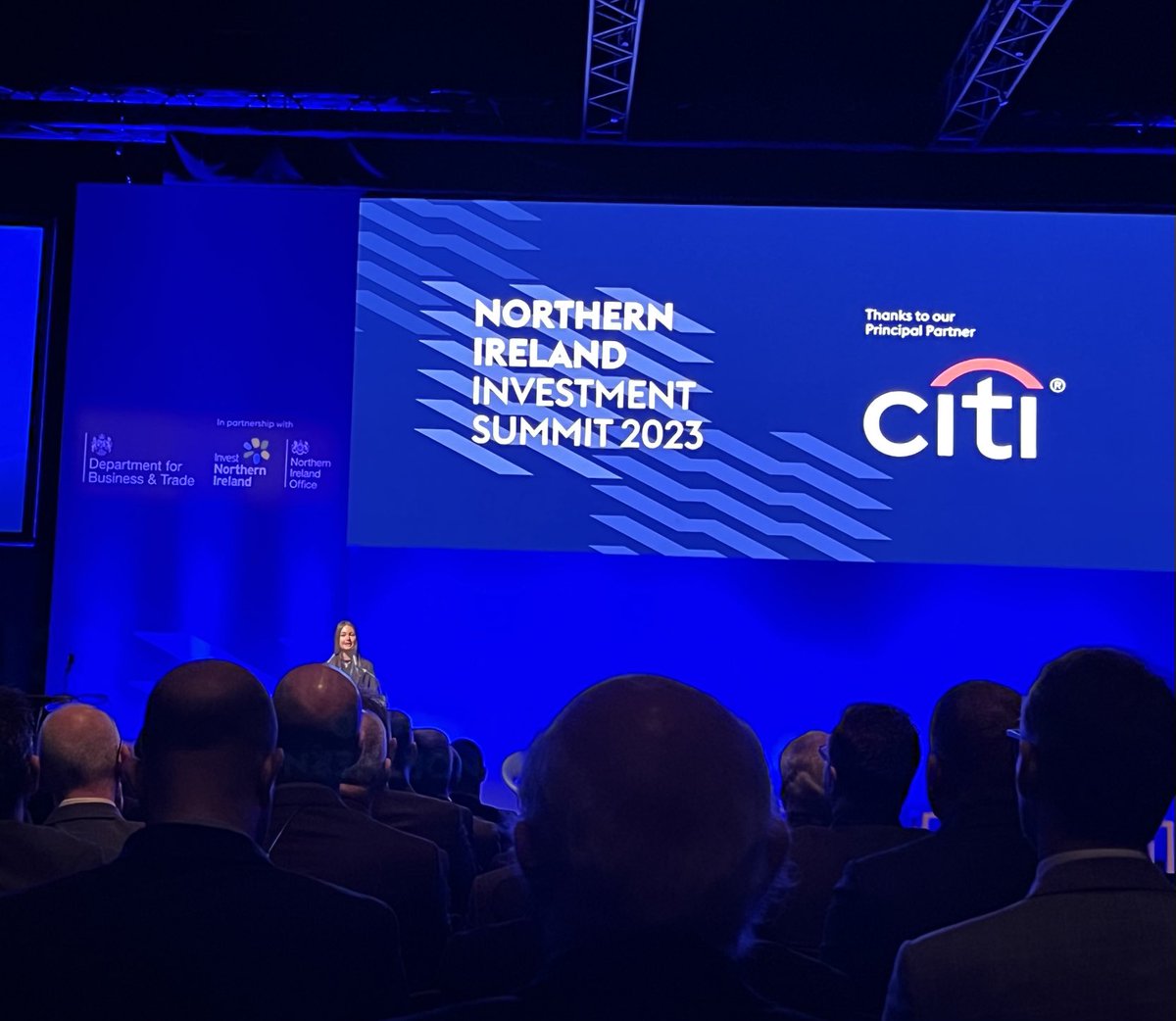 Delighted to be a voice for the value of the Arts today at #NIIS23 making NI a great place to live, work &amp; invest. Partnership with the Arts also drives business innovation &amp; attracts &amp; retains talent ⁦<a href="/biztradegovuk/">Department for Business and Trade</a>⁩ ⁦<a href="/CommunitiesNI/">Communities NI</a>⁩ ⁦<a href="/ArtsCouncilNI/">Arts Council of Northern Ireland</a>⁩