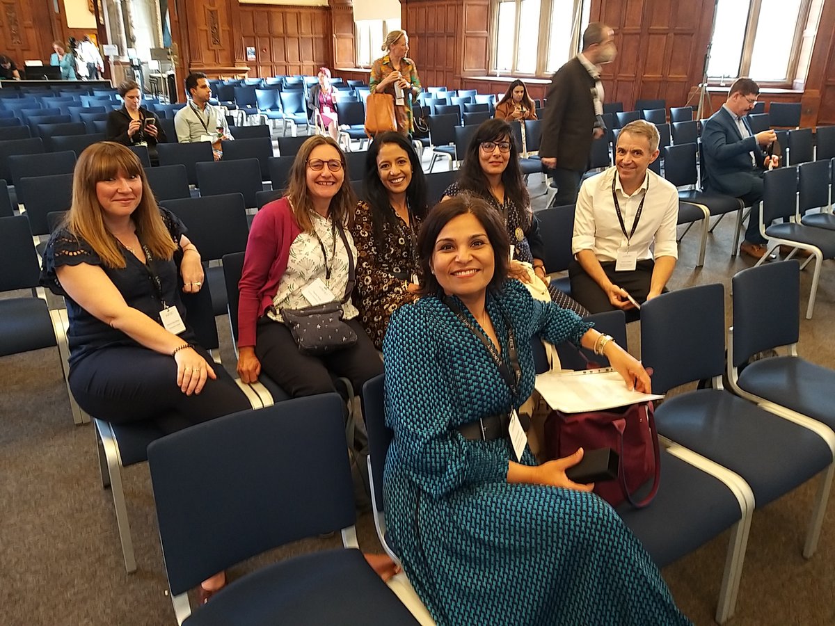 Getting ready for a <a href="/FCDOGEC/">Girls' Education Challenge</a> session at #UKFIETConf this morning on building resilience in national systems - learning lessons from non-formal education &amp; supporting out-of-school girls
<a href="/PaulineMRose/">Pauline Rose</a> <a href="/AslamMonazza/">Monazza Aslam</a> <a href="/shenilarawal/">shenila rawal</a> @hmaywilson @TetraTechIntDev @AsmaZubairi