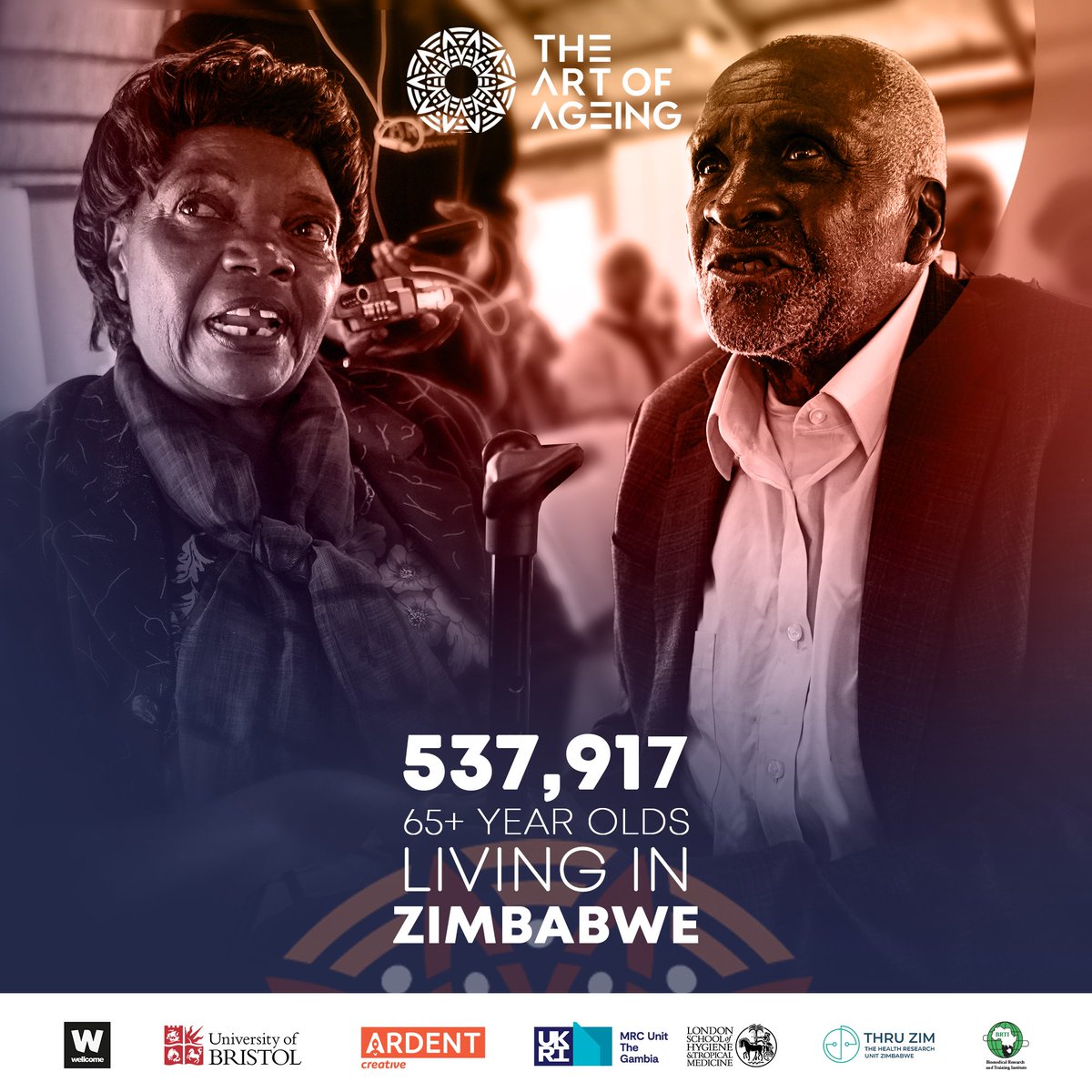 🌟✨ Fact Check Alert! 📢🔍 Did you know that there are over half a million 65+ year olds in Zimbabwe? 🇿🇼 Let's celebrate their wisdom and experiences around healthy ageing while combating ageism. 🌱✨💪 👵👴 #ArtOfAgeing #HealthyAgeing