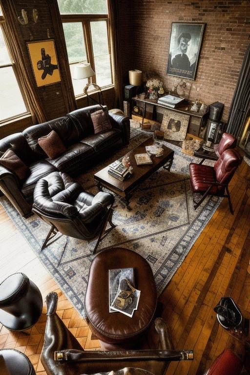 Native_Vectors's tweet photo. 🔍 AI CREATIVE FLOWS for Architects & Interior Designers: #1 - The Springsteen Living Room Transformation

Dive into the magic of https://t.co/iRjgWRrMUh with me:

1️⃣ Starting Point: Found a Pinterest image of a quintessential living room. A blank canvas ready to be transformed.
2️⃣ Wireframe Creation: Used "controlnet" AI to convert the room into a design-ready wireframe. [📸 Showcase the transformation into a wireframe]
3️⃣ Dream & Describe: Prompted the AI with a vision of Bruce Springsteen's authentic, soulful living space, inspired by his iconic American rock 'n' roll legacy. [📝 Snippet from the ChatGPT prompt]

4️⃣ AI Render: Received a tailored design, blending the room's constraints with Springsteen's essence.
Outcome: A living room that echoes the warmth, creativity, and profound connection to the roots of American music. It's not just a space; it's a tribute to rock 'n' roll's enduring spirit.