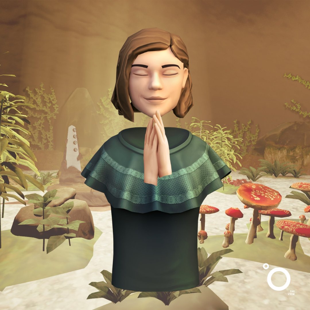 TheViewVR's tweet photo. Find your perfect zen moment and take in some light yoga practice in the garden of your Home Environment. 

#yogainvr #vrexperience #immersivevr #vrmindfulness #theviewvr https://t.co/0TV4jYaG5N