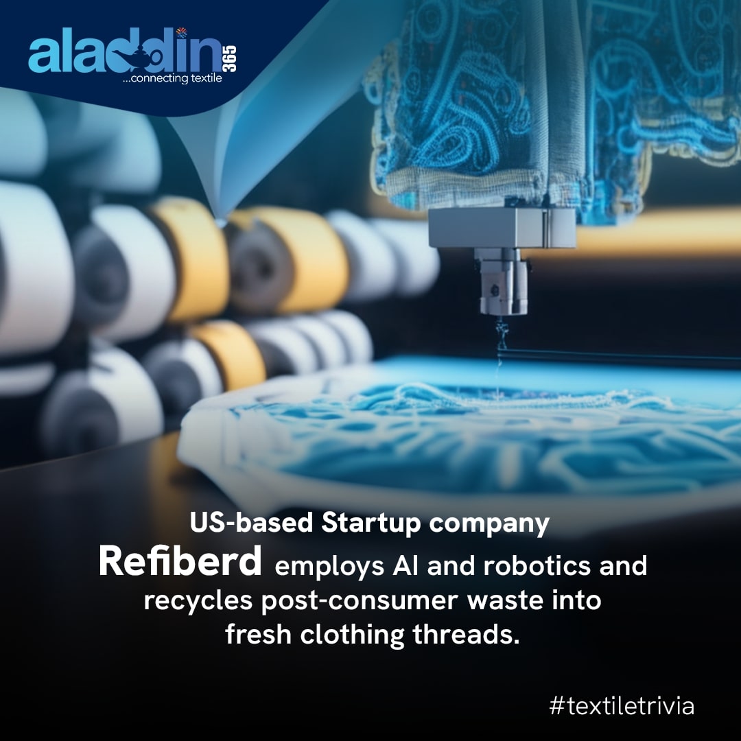 _Aladdin365's tweet image. The US startup company @Refiberd empowers the fashion industry to achieve true circularity by ensuring the efficient and accurate sorting of textiles for recycling applications. 
#Refiberd #textilesorting #textiletrivia #Aladdin365