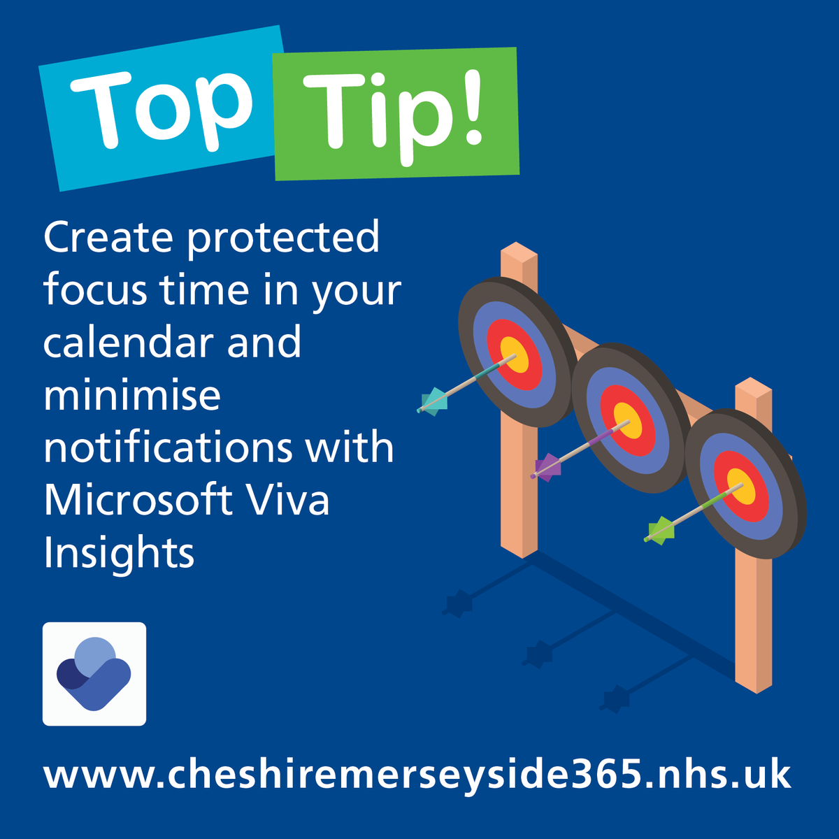 CM_365's tweet photo. Create protected focus time in your calendar and minimise notifications with #MicrosoftVivaInsights. 

Learn how to get started by visiting the #Microsoft365KnowledgeHub at https://t.co/rGOTMQe2OR https://t.co/IW5h604gcX